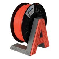 AURAPOL PLA pusiau permatoma gija 1.75mm 1kg – Neoninė koralų spalva