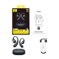 Belaidės Bluetooth 6.0 ausinės Eli Sport 2 su įkrovimo dėklu, juodos