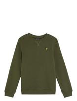 Lyle & Scott - Crew Neck Sweatshirt - Megztinis - Chaki spalva