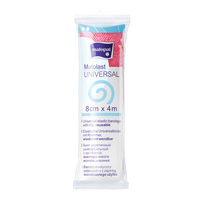 MATOLAST UNIVERSAL, elastinis bintas, 8cm x 4m, FPP, nesterilus, raudonos sp., 1 vnt.
