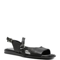 Basutės moterims, Juoda, Sandals