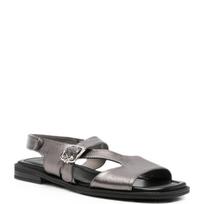 Basutės moterims, Sidabrinė, Sandals