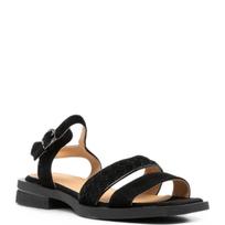Basutės moterims, Juoda, Sandals