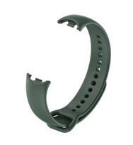 Riff Silicone Strap for Xiaomi Mi Band 8 series, Dark Green