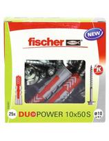 fischer DUOPOWER 10x50 S LD 25pcs