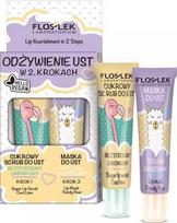 FLOSLEK FLOS*LIP LIP CARE VEGE Duo (Lime Scrub + Pear Mask)