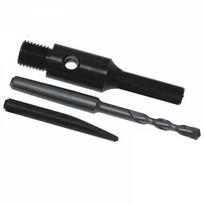 DEDRA SDS+ adapter, 100mm pilot drill bit, drift (H1226)