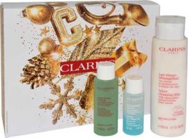 Clarins SET (VELVET CLEANSING MILK 200ML + INSTANT EYE MAKE-UP)
