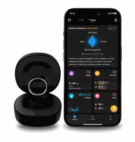 RingConn Gen 2 smart ring, Silver, size 12
