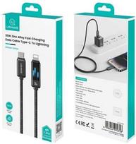 USAMS USB-C to Lightning 30W 1.2m Black