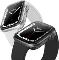 uniq Glase 2-Pack Apple Watch 7 41mm Clear-Smoke