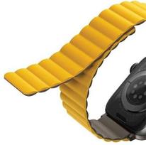 uniq Revix Magnetic Apple Watch 42/44/45/49mm Grey-Yellow