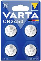 Varta CR2450 3V 4pcs