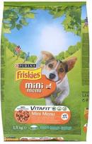 Purina FRISKIES Mini Menu Chicken with vegetables - dry dog food - 1.5 kg
