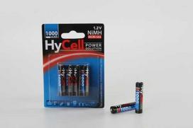 Hycell 5030662 AAA NiMH 4x1000mAh
