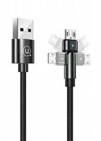 USAMS U60 10W USB-A / Micro USB 1m Black