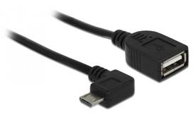 Delock USB micro-B - USB 2.0-A (83271) Black