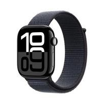APPLE Apple Watch Series 10 GPS + Cellular, 46mm Jet Black Aluminum Case with Ink Sport Loop