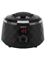 Kosmeda priemonės vaško šildytuvas su skaitmeniu ekranu 100W juodas Iwax Digital 400ml