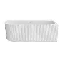 Vonia Besco Denaya 150x75 cm dešininė baltu Click Clack