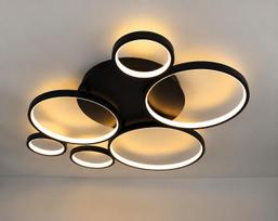 Lubinis LED šviestuvas BALTIK GAISMA PRD-C 0871 BK, 87W, 3000/6400K, 5910lm, 83x80x7cm