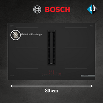 Indukcinė kaitlentė Bosch PVQ89BH26E su integruotu garų surinkėju - NEMOKAMAS PRISTATYMAS