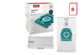 Dulkių siurblio maišeliai ir HEPA AirClean filtras MIELE 12694920 HyCl.Pure TU+HA50