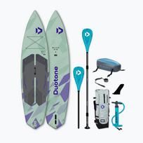 Pripučiamos SUP irklentės rinkinys Duotone iSUP Package Premium Blitz Air SLS pale green