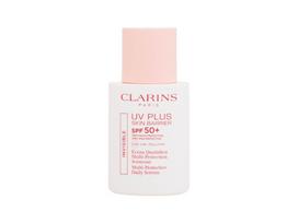 Clarins UV Plus Skin Barrier Invisible Multi-Protective Daily Screen UVA UVB Pollution apsauginė priemonė nuo saulės