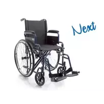 Universalaus tipo neįgaliojo vežimėlis su dviguba kryžme, iki 150kg,  50 cm