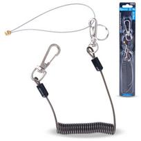 Geko įrankių lanyard G10840 52 – 170 cm, 1.0 mm, 2 kg, spyruoklinis, 2 metaliniai karabinai