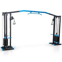 Daugiafunkcis jėgos treniruoklis THUNDER CRAGY, 2 × 50 kg svorių blokai, 10 aukščio padėčių