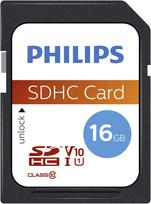 Atminties kortelė „Philips“ SDHC kortelė 16GB, 10 klasės UHS-I U1