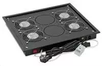 TRITON Vėdinimo blokas viršutinis (apatinis), 4 ventiliatoriai-230V/60W, termostatas, pilka