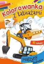 Skrzat Wydawnictwo Kolorow.su tatuiruotė. Statybinės mašinos 72075