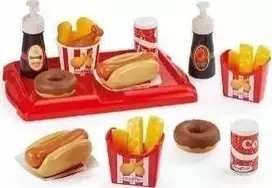 Simba Vaikiškų virtuvėlės priedų rinkinys hot-dog 25 vnt