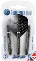 Harrows Twin Pack Supergrip koteliai + Atomic plunksnos HS-TNK-000013681