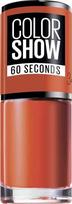 Maybelline Maybelline, „Color Show 60 Seconds“, nagų lakas, Nr. 341, oranžinis priedas, 7 ml