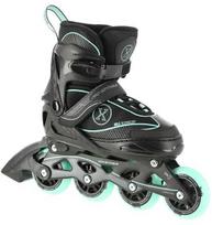 NA11008 JUODOS IR MĖTINĖS DYDŽIO. M (35-38) NILS EXTREME INLINE pačiūžos