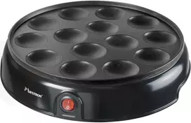 Virtuvinės svarstyklės Bestron mini pancake maker APFM700Z, juodas