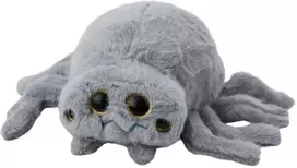 Lean Toys Pliušinis žaislas - pilkas voras, 30 cm