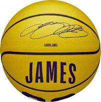 Wilson NBA žaidėjo LeBron James mini kamuolys WZ4027701XB krepšinis