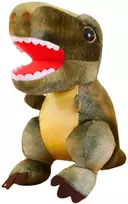 Lean Toys Pliušinis žaislas - rudas dinozauras, 32 cm