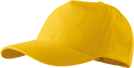Kepurė su Snapeliu MALFINI 5P 307 Unisex, Geltona 340g/m2