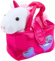 Lean Toys Pliušinis žaislas - vienaragis 25 x 22 x 9 cm