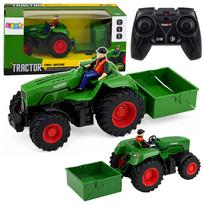 RC traktorius 1:24 su dėžine priekaba