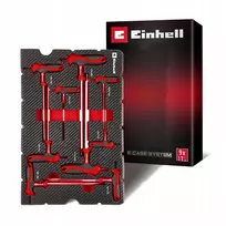 Įrankių vežimėlis Einhell E-CASE WKŁAD PIANKOWY WKRĘTAKI IMBUSOWE 9 EL.