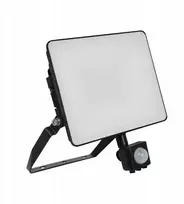 Naświetlacz V-TAC Projektorius LED su judesio jutikliu FLUXI MC 10W 1200lm 4000K IP65 Juodas 23839-5