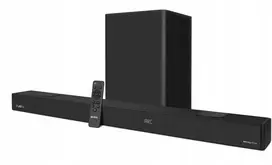 Sven SVEN SB-2700DA garsiakalbis – garso juosta (450 W, „Dolby Atmos“, „Bluetooth“, HDMI, nuotolinio valdymo pultas, optinė įvestis, USB, ekranas, belaidis žemųjų dažnių garsiakalbis)