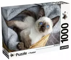 Dėlionė Lisciani Puzzle Adults Kociaki 1000 dalys